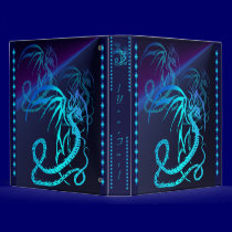 Electric Dragon Avery Binder by Lotacats Electric Dragon Avery Binder
