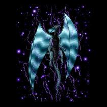 Electric Dragon Print