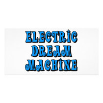 Electric Dream Machine photo cards by ColorShow Electric Dream Machine photo cards
