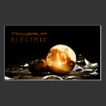 Electric, Electrician, Business Card business cards