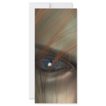 Electric eye personalized rack card