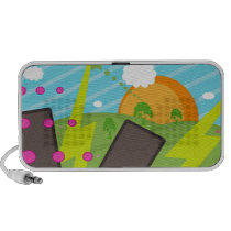 Electric Fields Doodle Speaker speakers