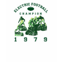 Electric Football Champion 1979 t-shirts by craigbehrin Electric Football Champion 1979 t-shirts