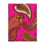 electric, fuscia, indian, paisley, pink, india,