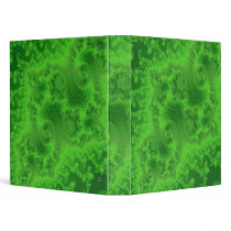 Electric Green Jellyfish Binder