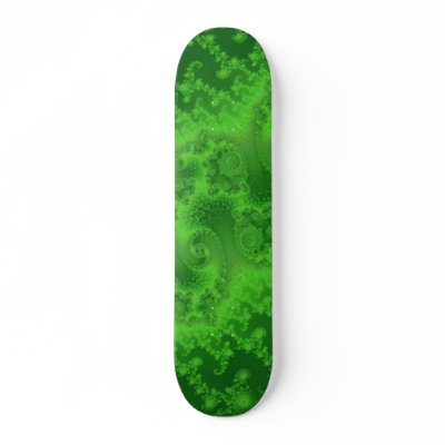 Electric Green Jellyfish Skateboard by JamesOakley