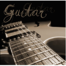 Electric Guitar 2 - Brown photo sculptures by VoxPhotography Electric Guitar 2 - Brown photo sculptures