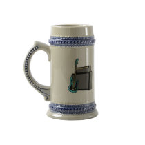 electric guitar bass and amp mugs