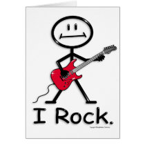 Electric Guitar Card