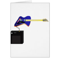 electric guitar cards