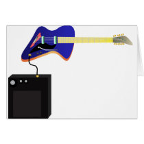 electric guitar cards