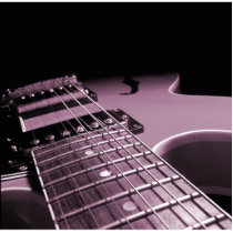 Electric Guitar Close Up - Soft Pink photo sculptures by VoxPhotography Electric Guitar Close Up - Soft Pink photo sculptures