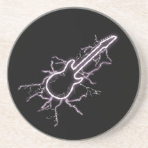 Electric Guitar Drink Coaster