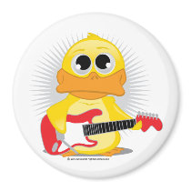 Electric Guitar Duck magnets