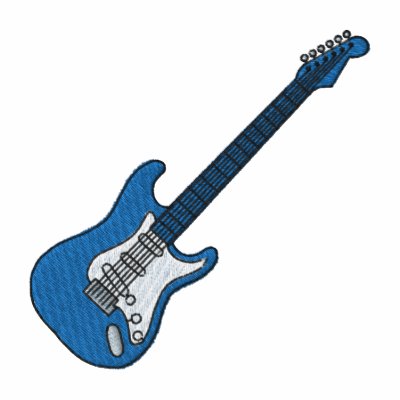 Electric Guitar embroidered shirts