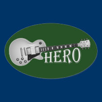 Electric Guitar Hero stickers
