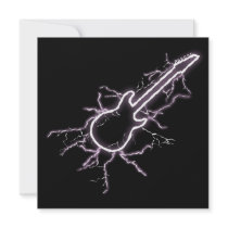 Electric Guitar Invites