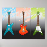 Electric Guitar Lovers Dream Print