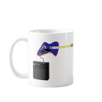 electric guitar mug