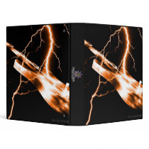 Electric Guitar Orange Binder