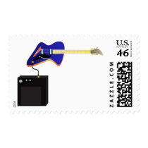 electric guitar postage by mantisgraffix electric guitar postage