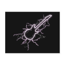 Electric Guitar Postcard