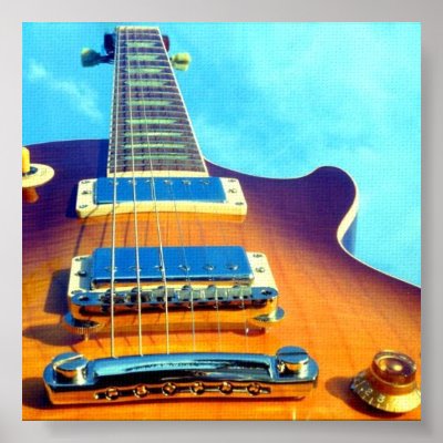 electric guitar posters
