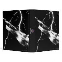 Electric Guitar White Binder