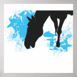 ELECTRIC HORSE BLUE  2011 posters