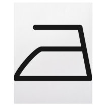 electric iron icon letterhead