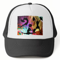 Electric Laser Show Cheerleaders Trucker Hat