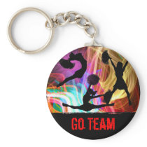 Electric Laser Show Cheerleaders Keychains