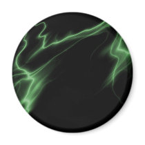 ELECTRIC LIGHTNING BLACK GREEN magnets by VoXeeD ELECTRIC LIGHTNING BLACK GREEN magnets