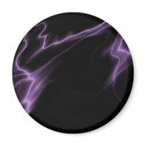 ELECTRIC LIGHTNING BLACK PURPLE magnets by VoXeeD ELECTRIC LIGHTNING BLACK PURPLE magnets