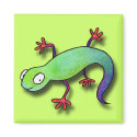 Electric Lizard! magnets