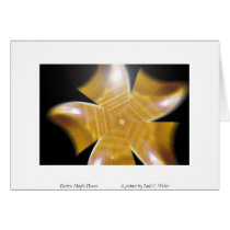 Electric Maple Flower      ... cards