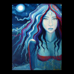 Electric Moon - Goddess/Fantasy Art Print