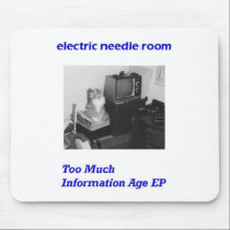 Electric Needle Room mousepad by electricneedleroom Electric Needle Room mousepad