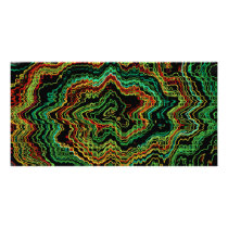 Electric Northern Lights photo cards