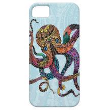 Electric Octopus iPhone 5 Case