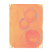 Electric Oranges Postcard by kaila24 Electric Oranges Postcard