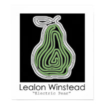 Electric Pear posters by Lealon Electric Pear posters