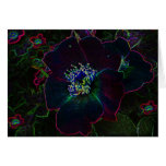 Electric Roses Greeting Card