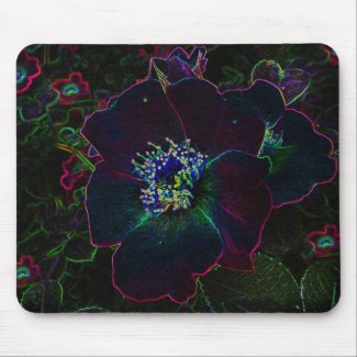 Electric Roses mousepad