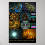 Electric Sheep + Milkdrop (Various #1) Posters