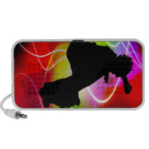 Electric Spectrum Skateboarder Laptop Speaker