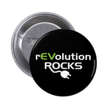 Electric Vehicles Rocks Pinback Buttons