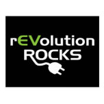 Electric Vehicles Rocks Post Cards