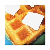 Electric Waffles magnets by whitebreadtoast Electric Waffles magnets