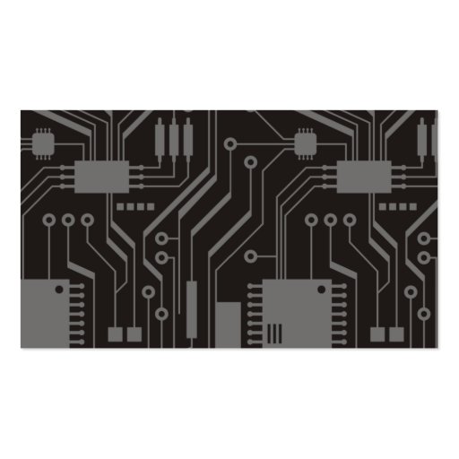 Electrical Circuit Board Business Cards (back side)